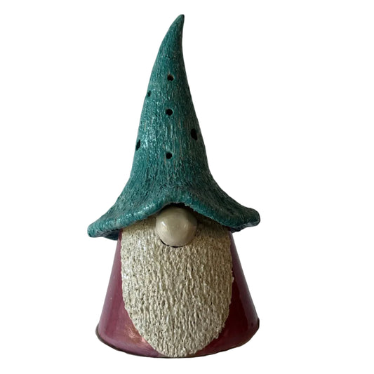 Gnome figurine with a white background